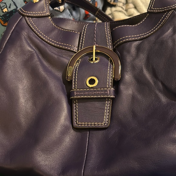Coach buckle handbag - Picture 1 of 16